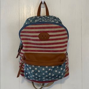 Steve Madden USA Flag Backpack